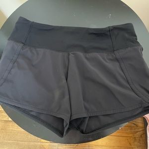 Black Lululemon shorts